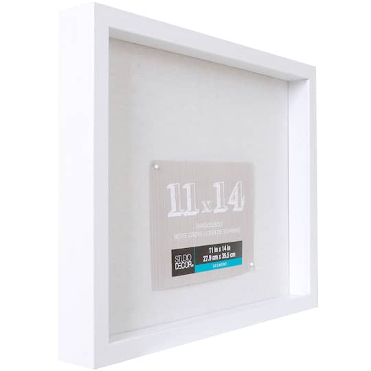 8 Pack: White Belmont 11" x 14" Shadowbox by Studio Décor®